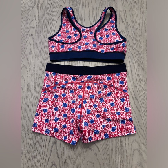 Patriotic Workout Set Size M *Sold As Set - Picture 2 of 7